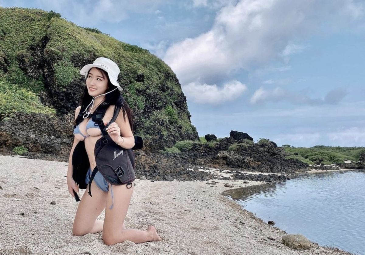 潛水女神Amber經常在自己個人IG上分享日常生活，從21歲開始潛水的她，至今經驗已經非常充足。 圖/Amber IG