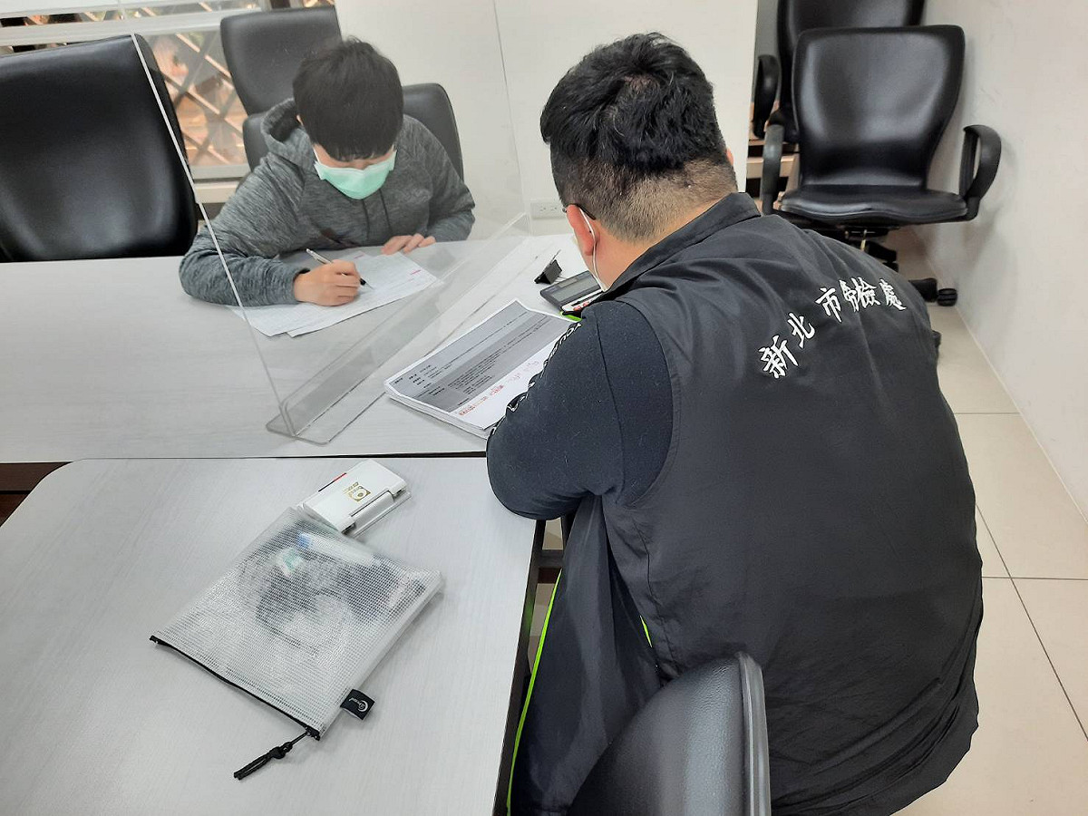 勞動檢查執行情形。 圖：新北市勞檢處提供