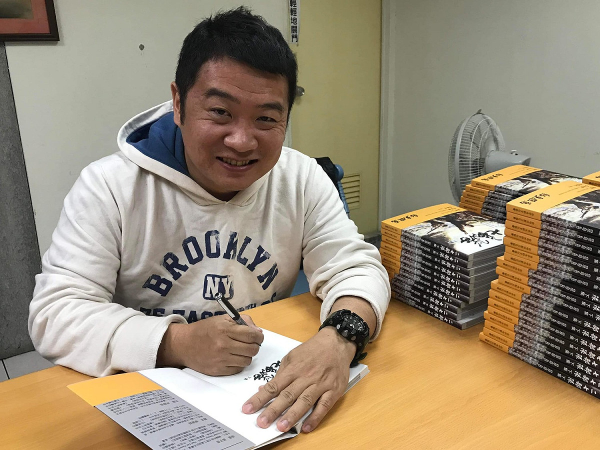 二七部隊傳承者廖建超。 圖/洪碧梧提供