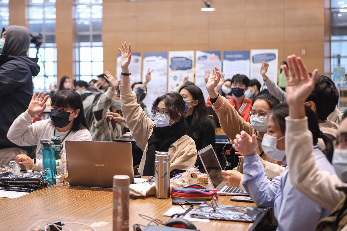 競賽由跨領域組合的青年團隊發想創新提案。 圖：新北市水利局提供