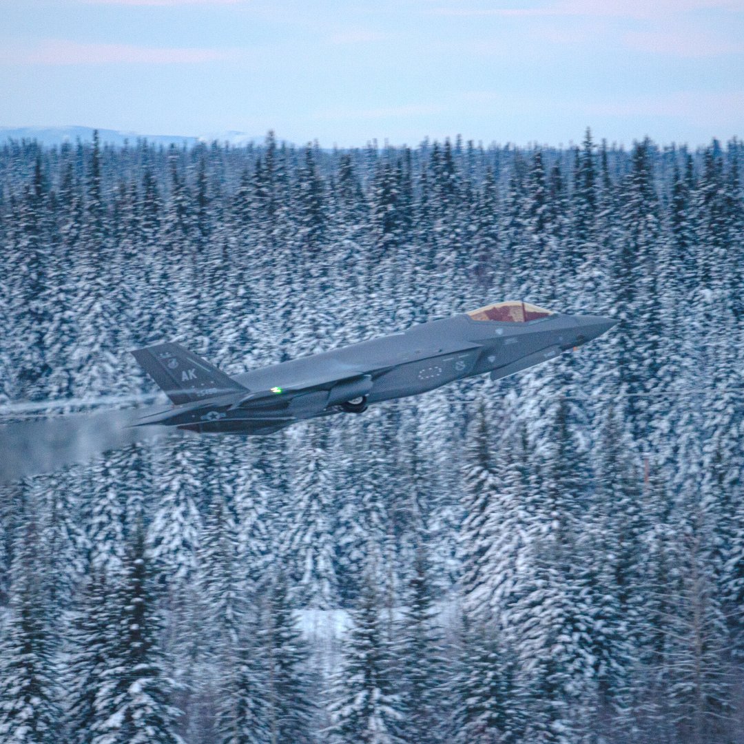 美國F-35A戰機 圖：翻攝自F-35 Lightning II Joint Program Office 推特