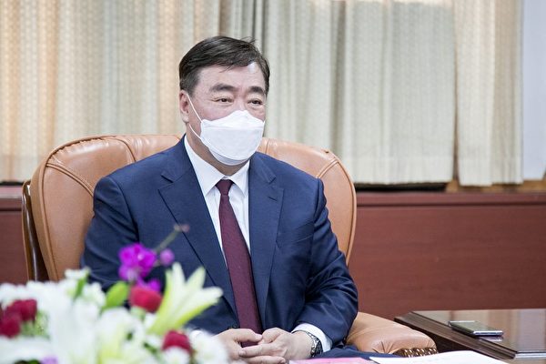 中國駐韓大使邢海明。 圖：翻攝自群山市政府網站（資料照）