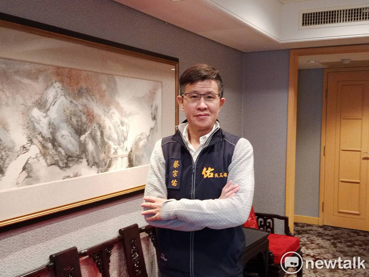 高雄市旅行商業同業公會常務理事蔡宗佑將角逐理事長。 圖：孫家銘攝