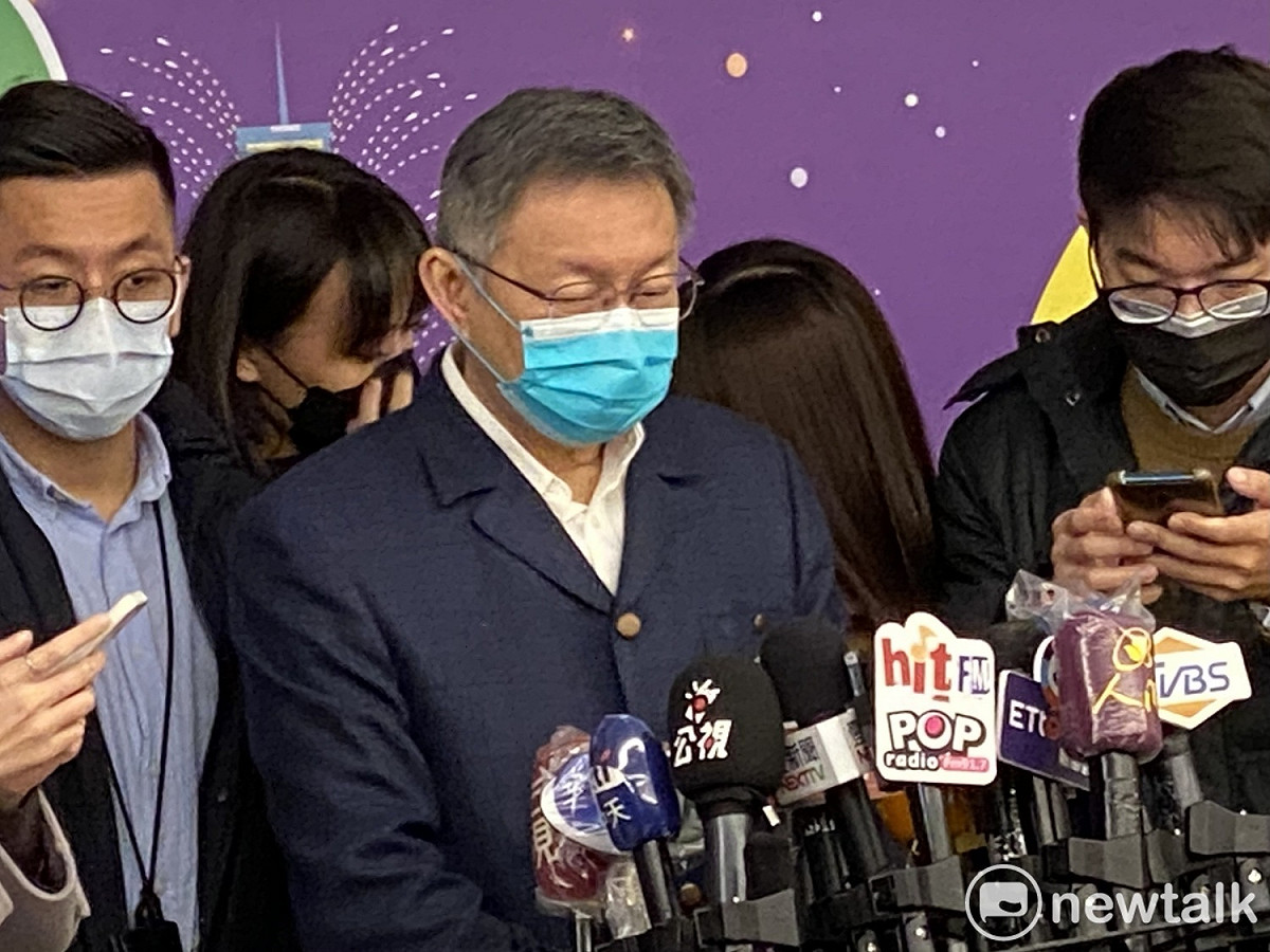 台北市長柯文哲。 圖：周煊惠 / 攝