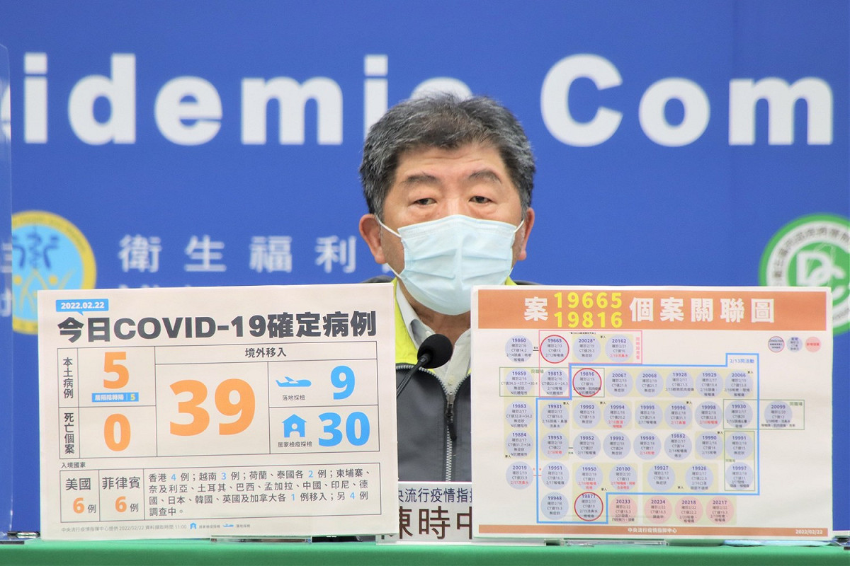 中央流行疫情指揮中心指揮官陳時中。 圖：中央流行疫情指揮中心/提供