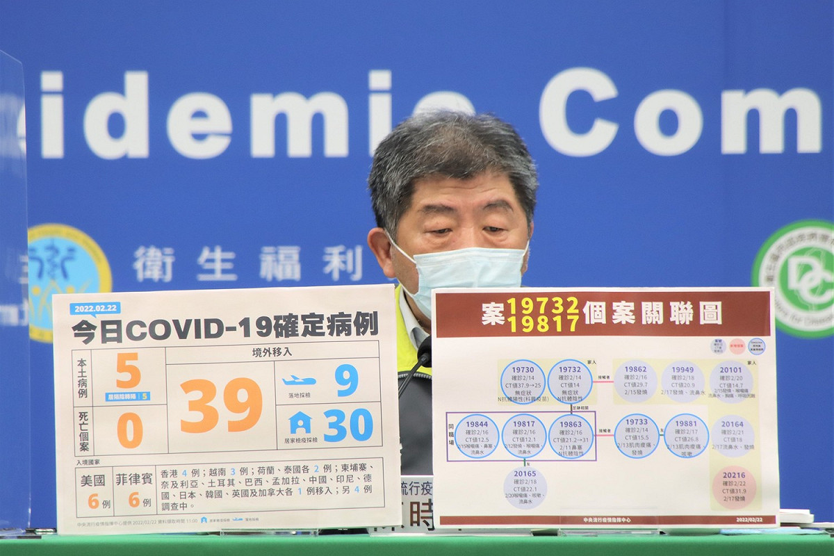中央流行疫情指揮中心指揮官陳時中 圖：中央流行疫情指揮中心/提供