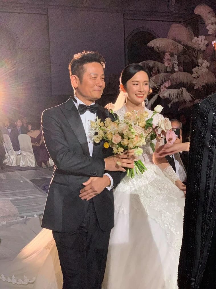 藝人徐乃麟女兒徐廷瑀於2020年12月低調出嫁。 圖：翻攝自楊千霈臉書
