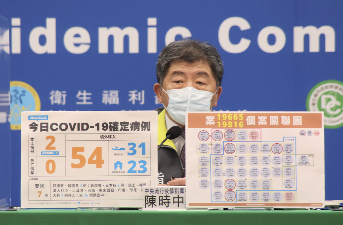 中央流行疫情指揮中心指揮官陳時中。 圖：中央流行疫情指揮中心/提供