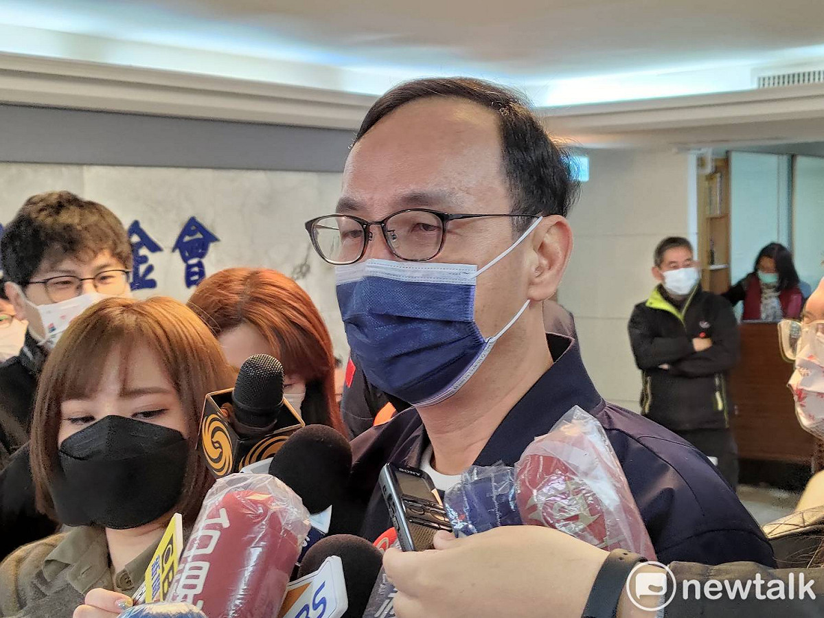 國民黨主席朱立倫。 圖：黃建豪/攝（資料照）