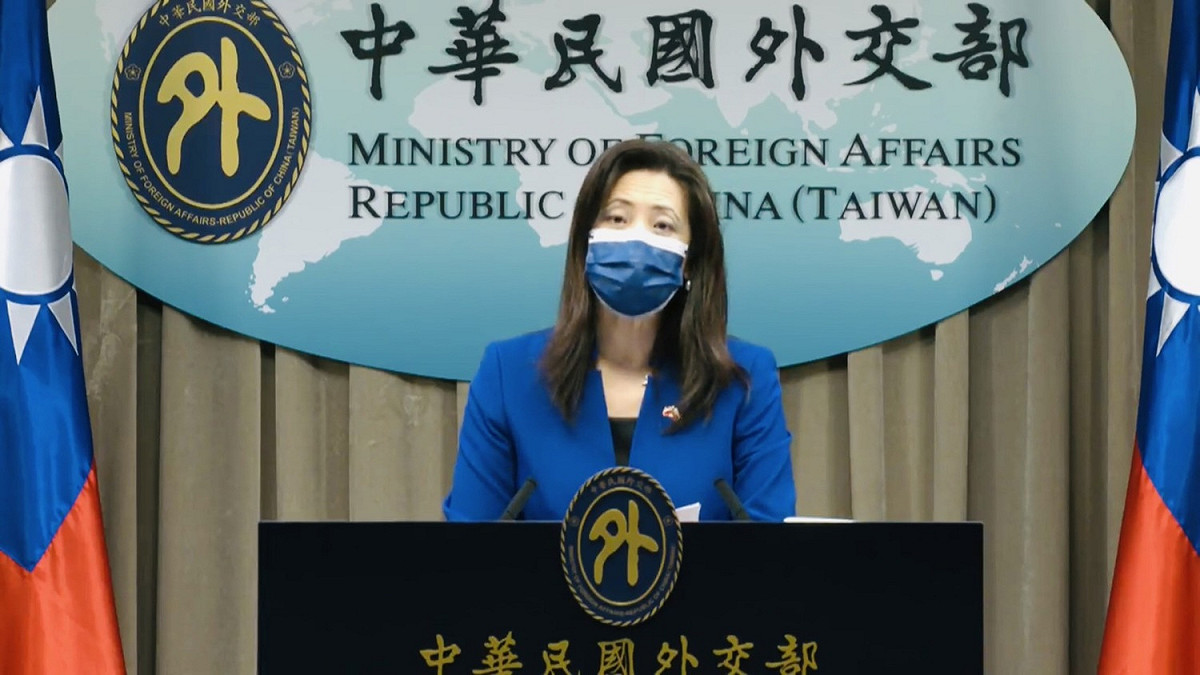 外交部發言人歐江安。 圖：擷自外交部YouTube