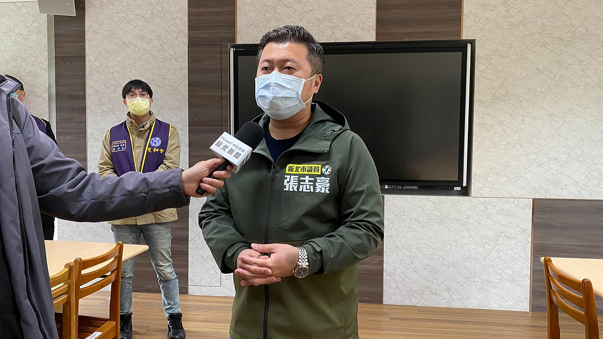 新北市議員張志豪。 圖：張志豪服務處 / 提供（資料照）