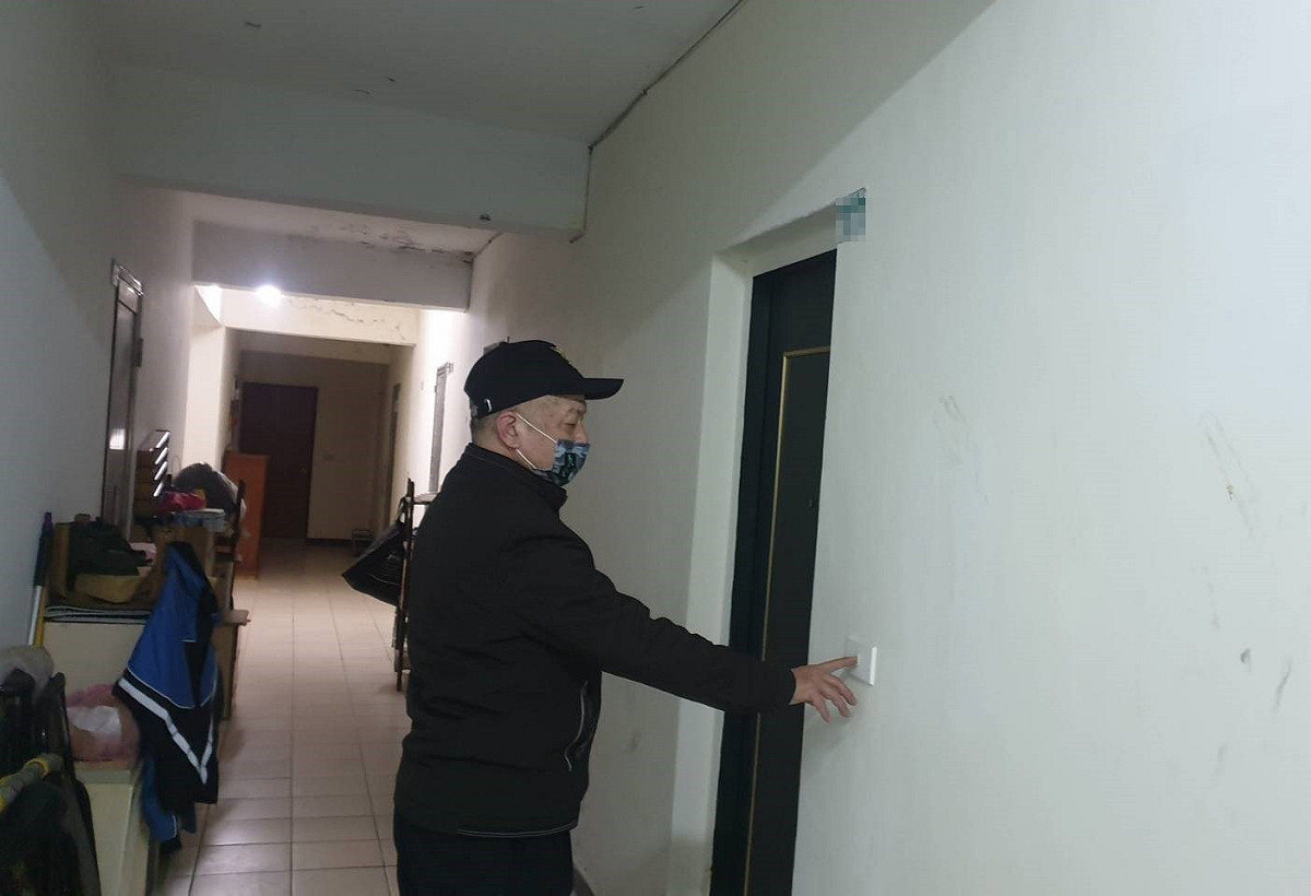 林文成主動協助處理動保案。 圖：新北市動保處提供