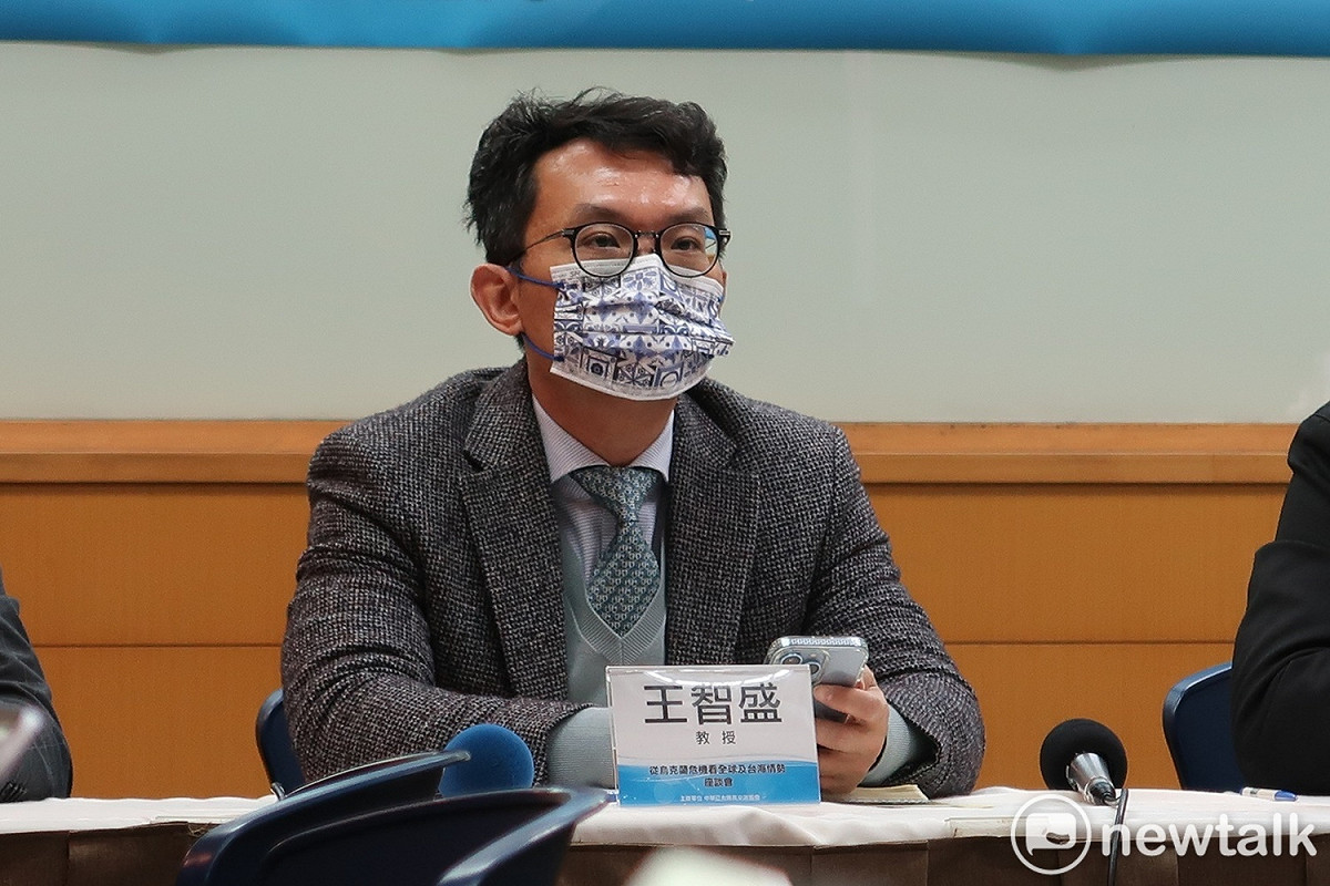 中華亞太菁英交流協會秘書長王智盛。 圖：林朝億/攝