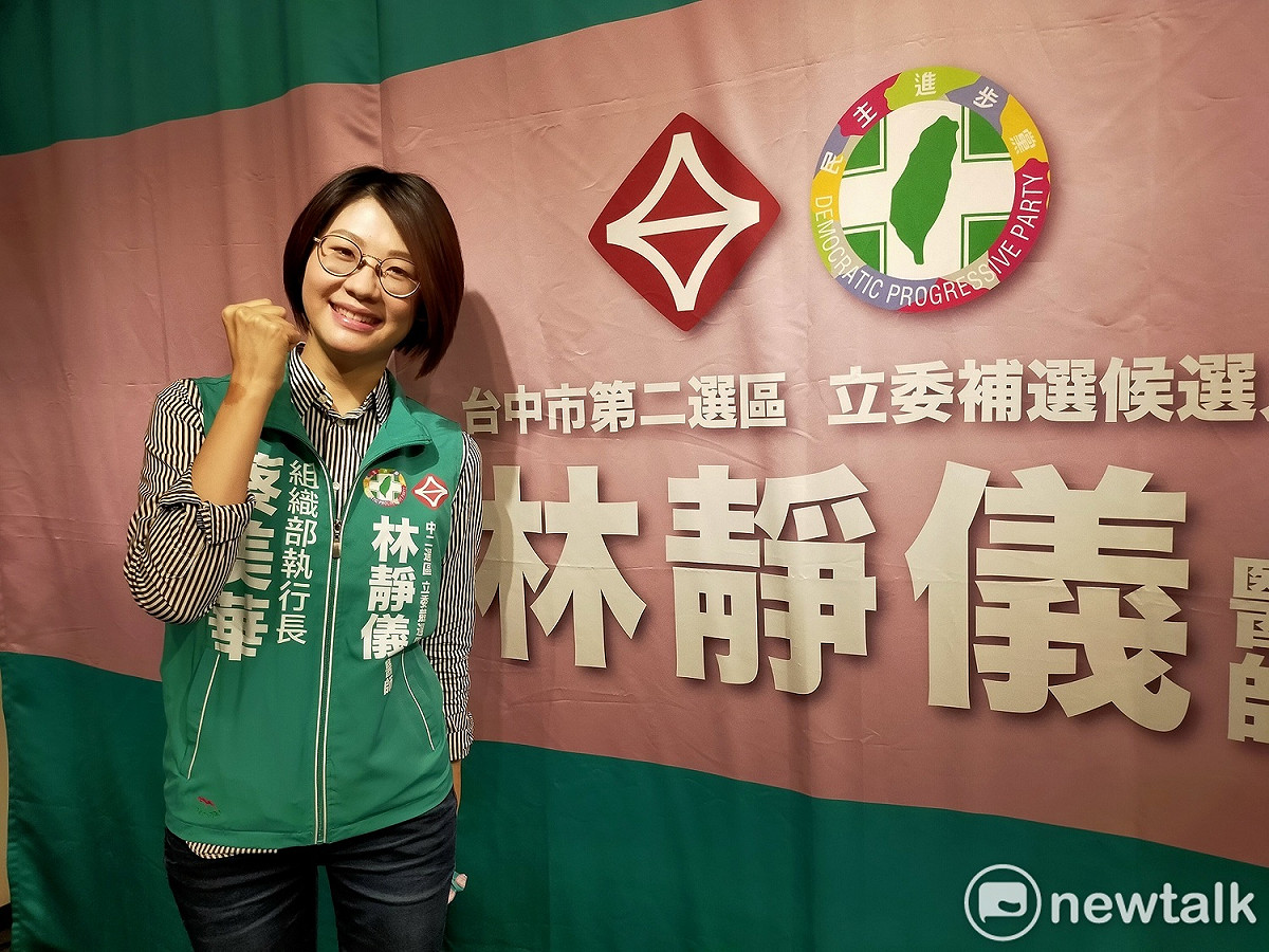 蔡美華是輔選林靜儀勝選的重要功臣。 唐復年/攝