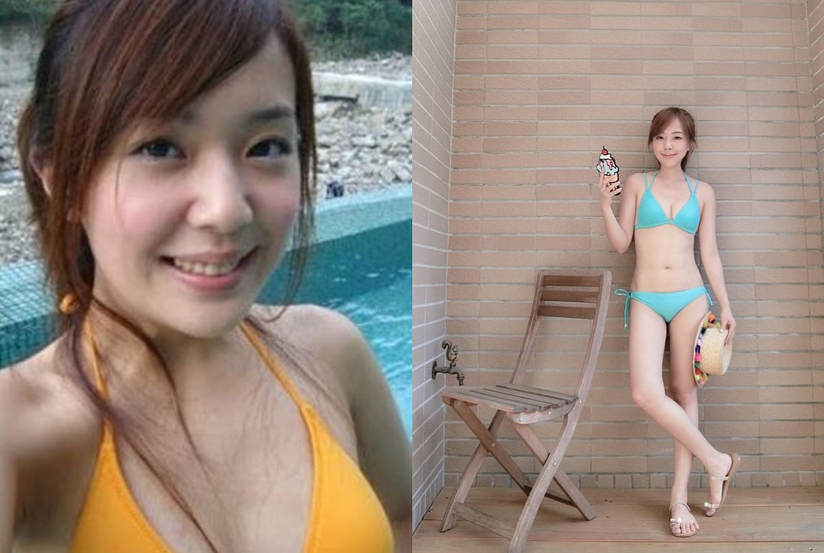 翠蕊凍齡15年，40歲仍超辣。(左圖為15年前) 圖：翻攝自翠蕊IG(@iamcutiecherry)