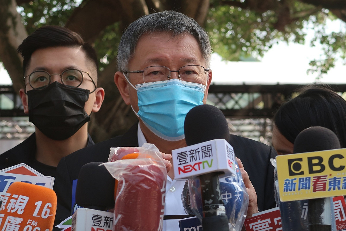 台北市長柯文哲。 圖：林朝億/攝（資料照）