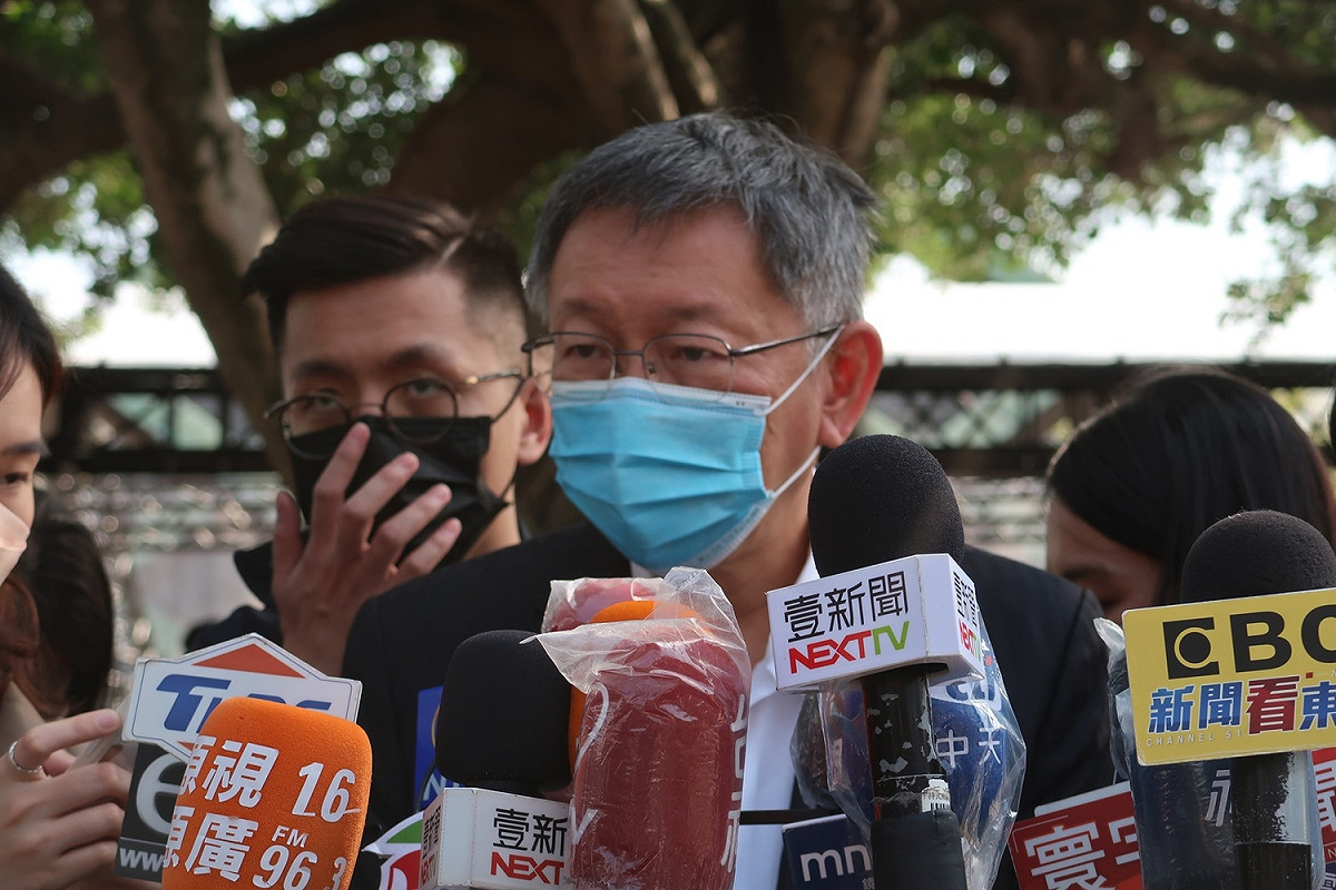 台北市長柯文哲 圖：林朝億/攝