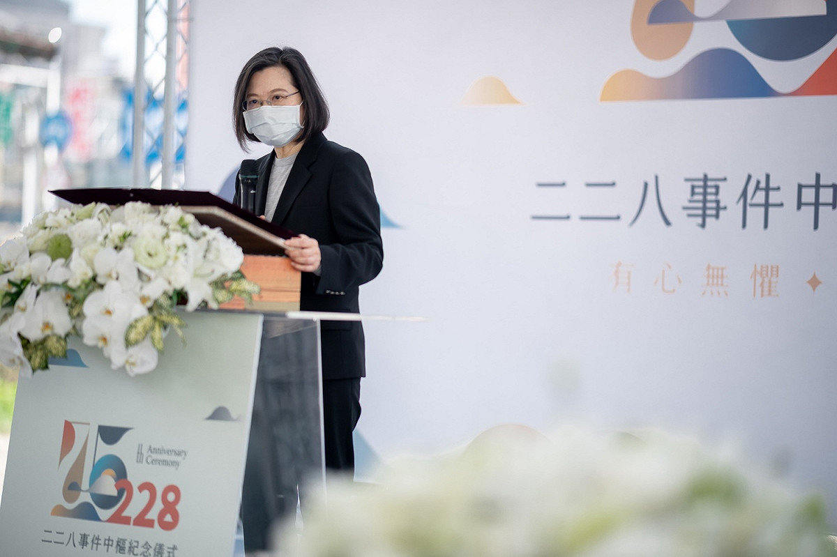 總統蔡英文 圖：總統府提供