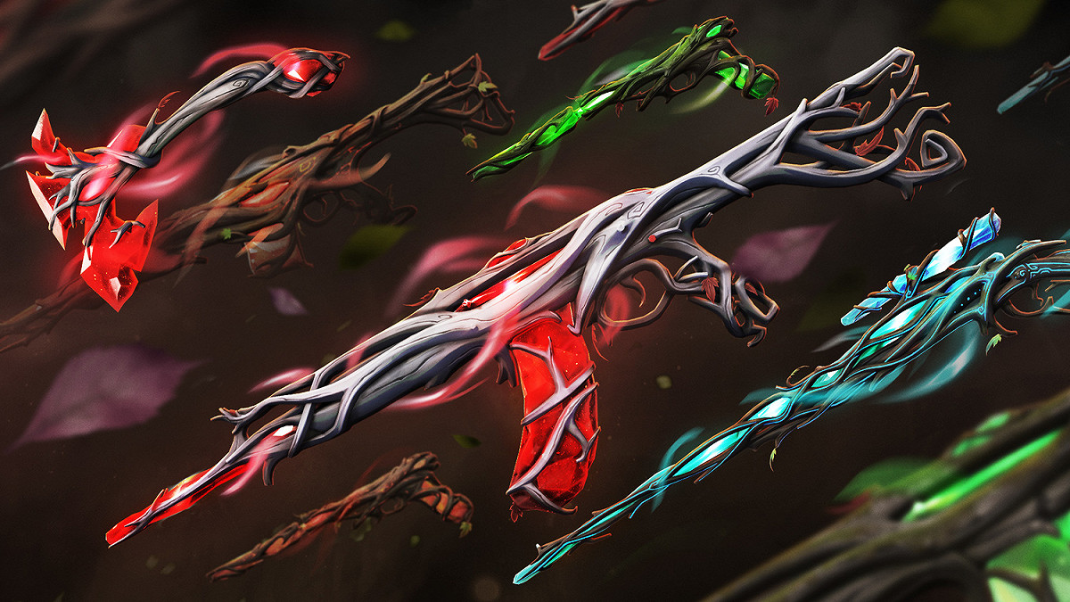 Riot Games為迎接《特戰英豪》第四幕新章節到來，釋出極為罕見的精緻華麗造型，名為「蓋亞復仇」 圖：台灣大哥大/提供