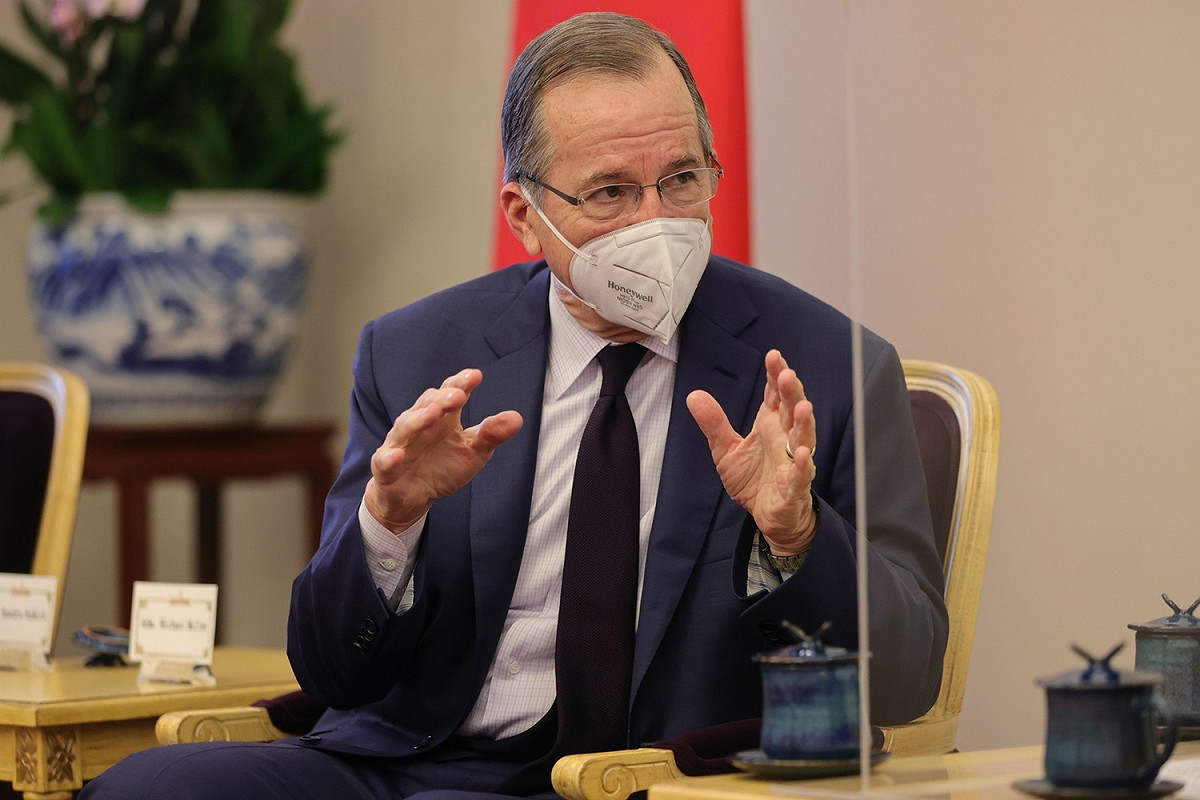 前美國參謀首長聯席會議主席穆倫。 圖：總統府提供（資料照）