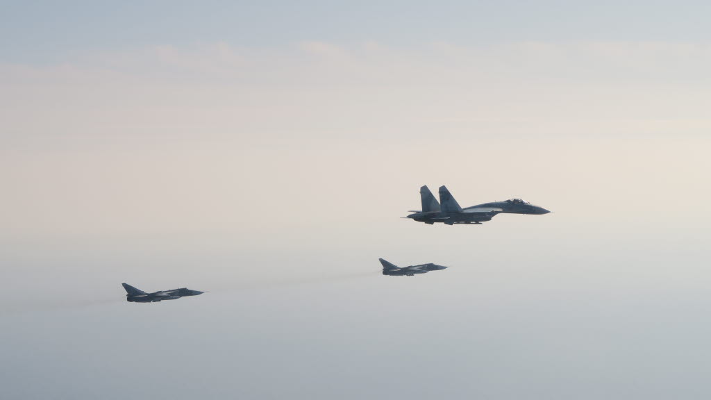 瑞典國防軍發出聲明，指2架俄羅斯SU27戰鬥機和2架SU24戰鬥轟炸機短暫進入波羅的海瑞典哥特蘭島以東的瑞典領空。 圖：翻攝自瑞典國防軍官網