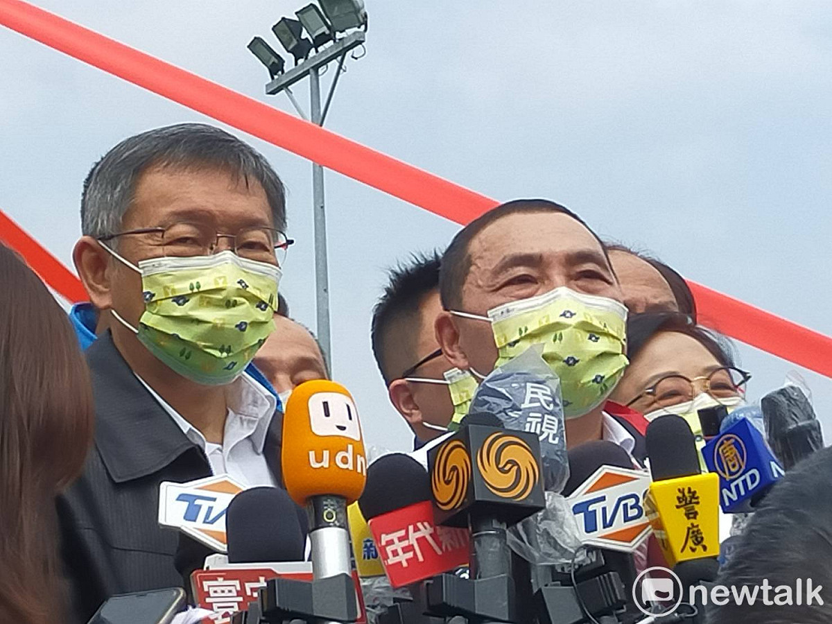 侯友宜表示，應該站在人道關懷立場全力支援烏克蘭。 圖：林昀真/攝
