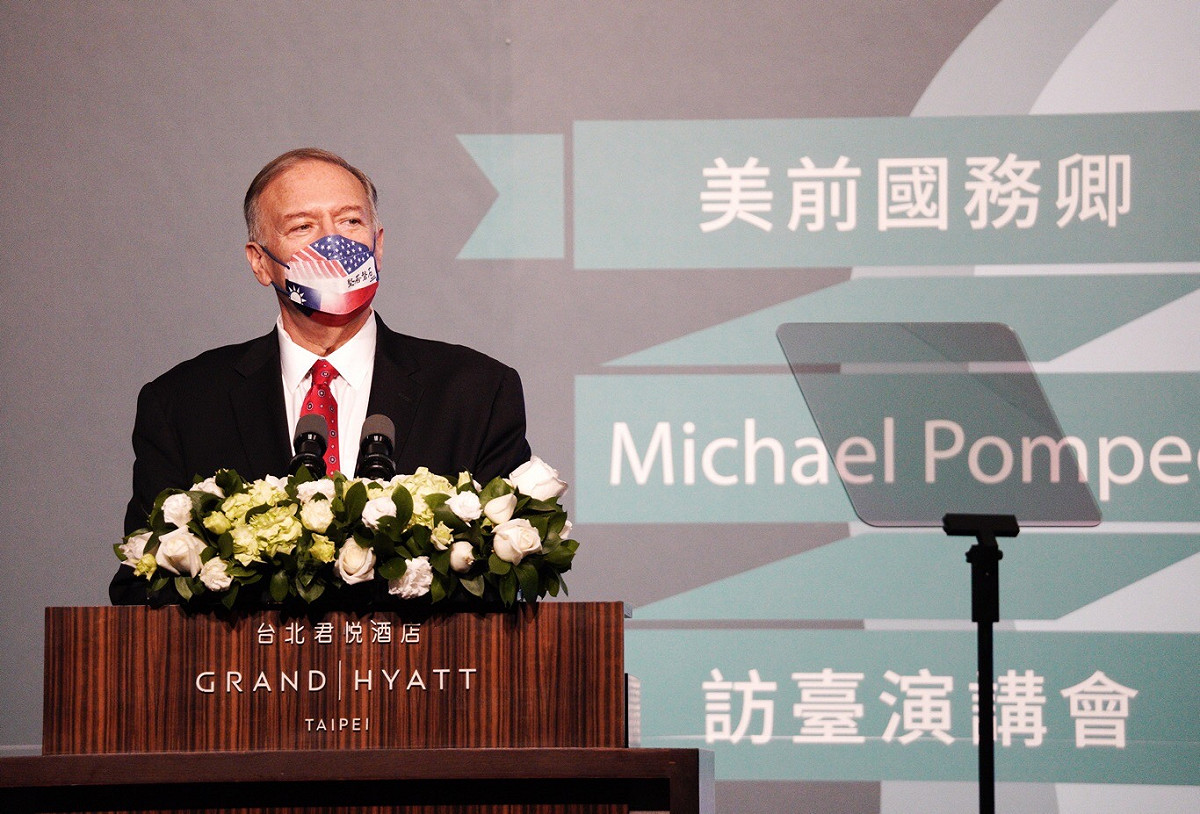 美國前國務卿蓬佩奧（Mike Pompeo）。 圖：張良一 / 攝（資料照）