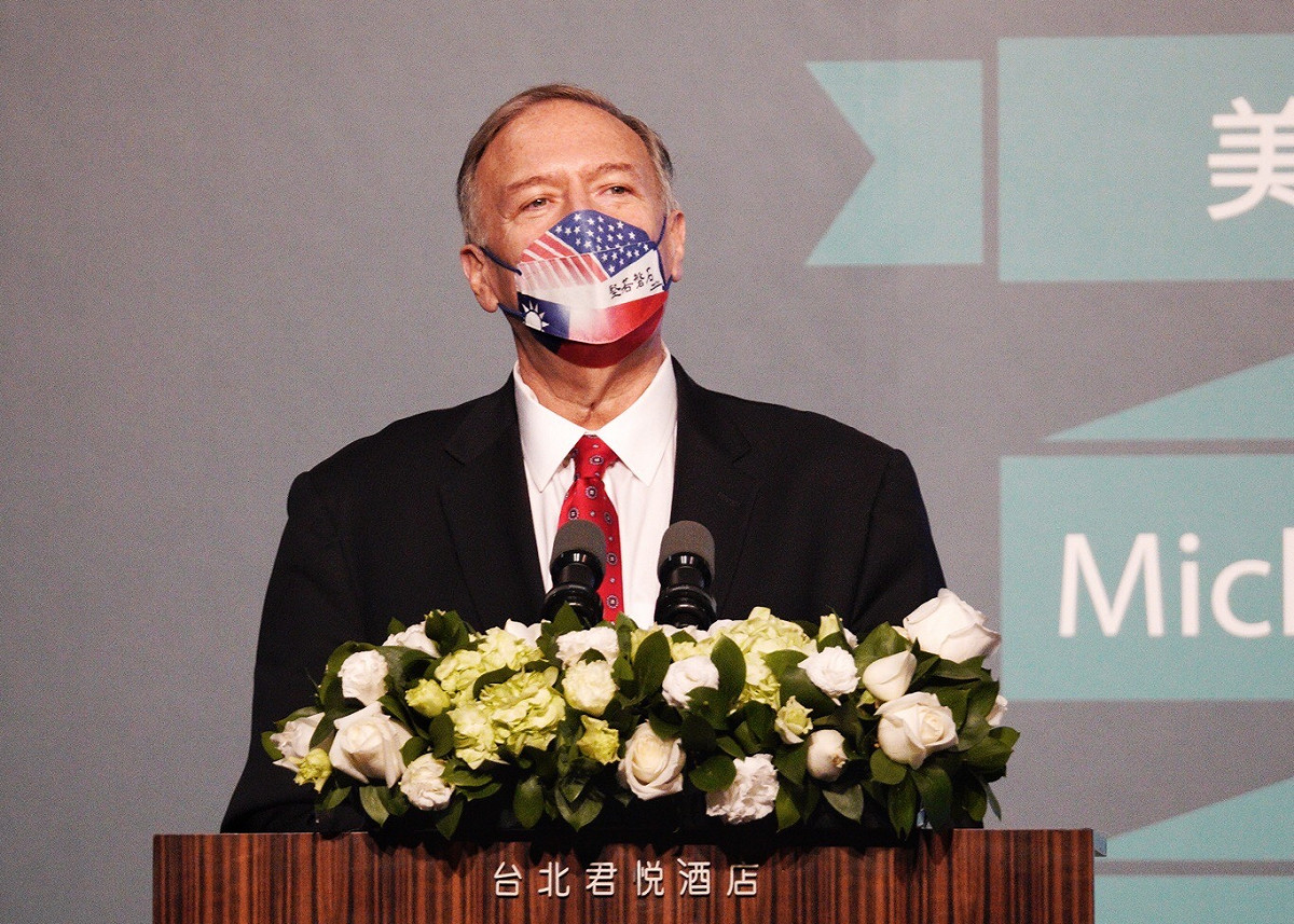 美國前國務卿蓬佩奧（Mike Pompeo）。 圖：張良一／攝（資料照）