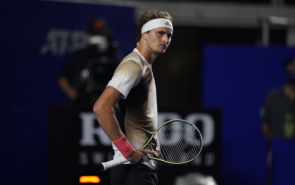 德國網球名將Alexander Zverev。 圖／美聯社／達志影像