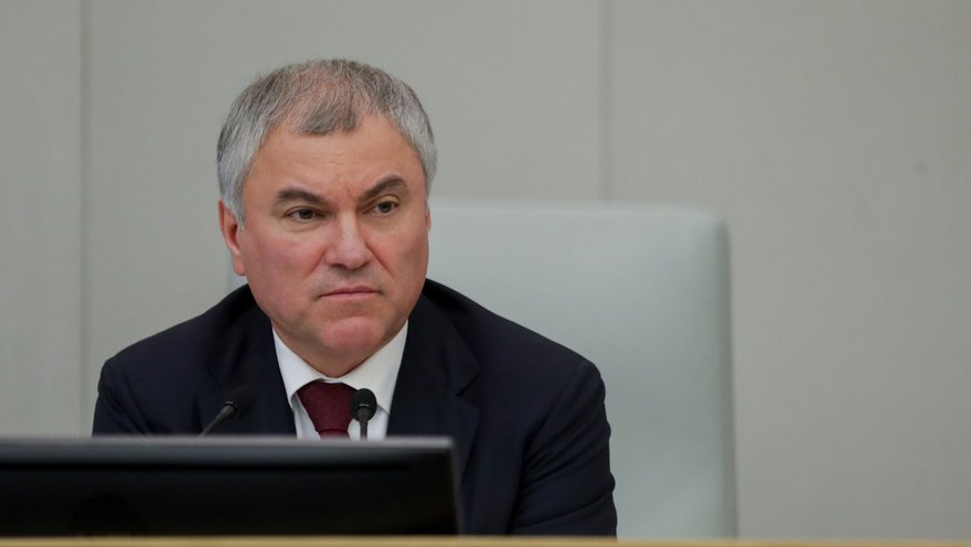 俄羅斯國會下議院（國家杜馬）議長沃洛金（Vyacheslav Volodin）。 圖：取自State Duma推特