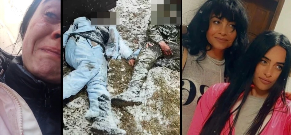 卡洛琳娜返家途中遭俄軍攻擊，她的母親及試圖保護他們的年輕俄軍不幸被俄軍射殺。 圖：翻攝Karolina IG