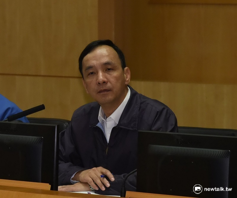 新北市長、前國民黨主席朱立倫4日表示，國共論壇「轉型」是蠻好的一個方式。 圖：新頭殼資料照片