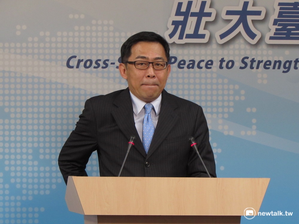 陸委會發言人楊家駿17日下午在例行記者會表示，「在中國類似的商演活動，很多奇奇怪怪的事情是會有」，國人有任何委屈，歡迎向陸委會或海基會反應。 圖：邱珮文/攝