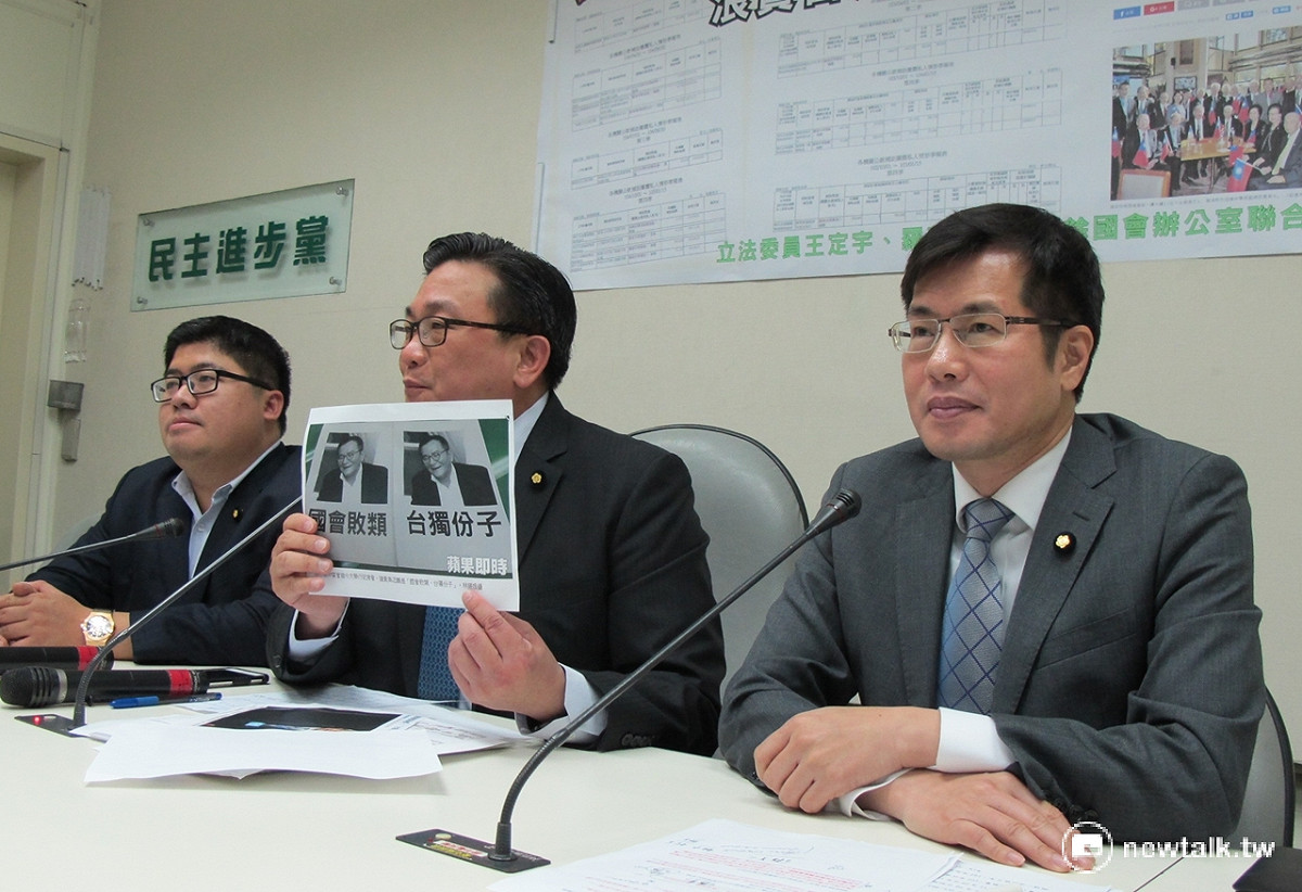 接受僑委會補助的華僑團體痛批民進黨立委高志鵬是「國會敗類」。 圖：林朝億/攝
