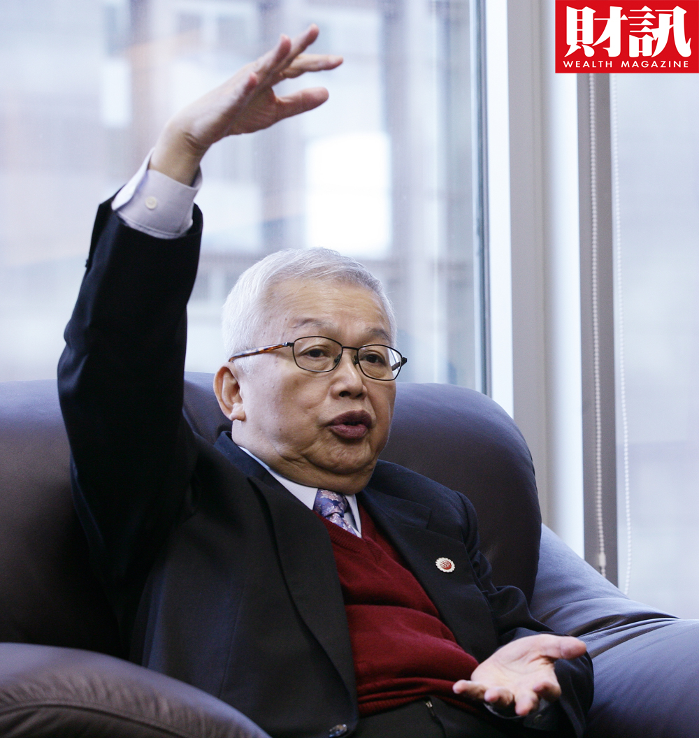 就在追討黨產議題發燒之際，國民黨前投管會主委劉泰英接受《財訊》專訪，批評國民黨賺錢沒提他，賠錢就賴給他。 圖：財訊提供