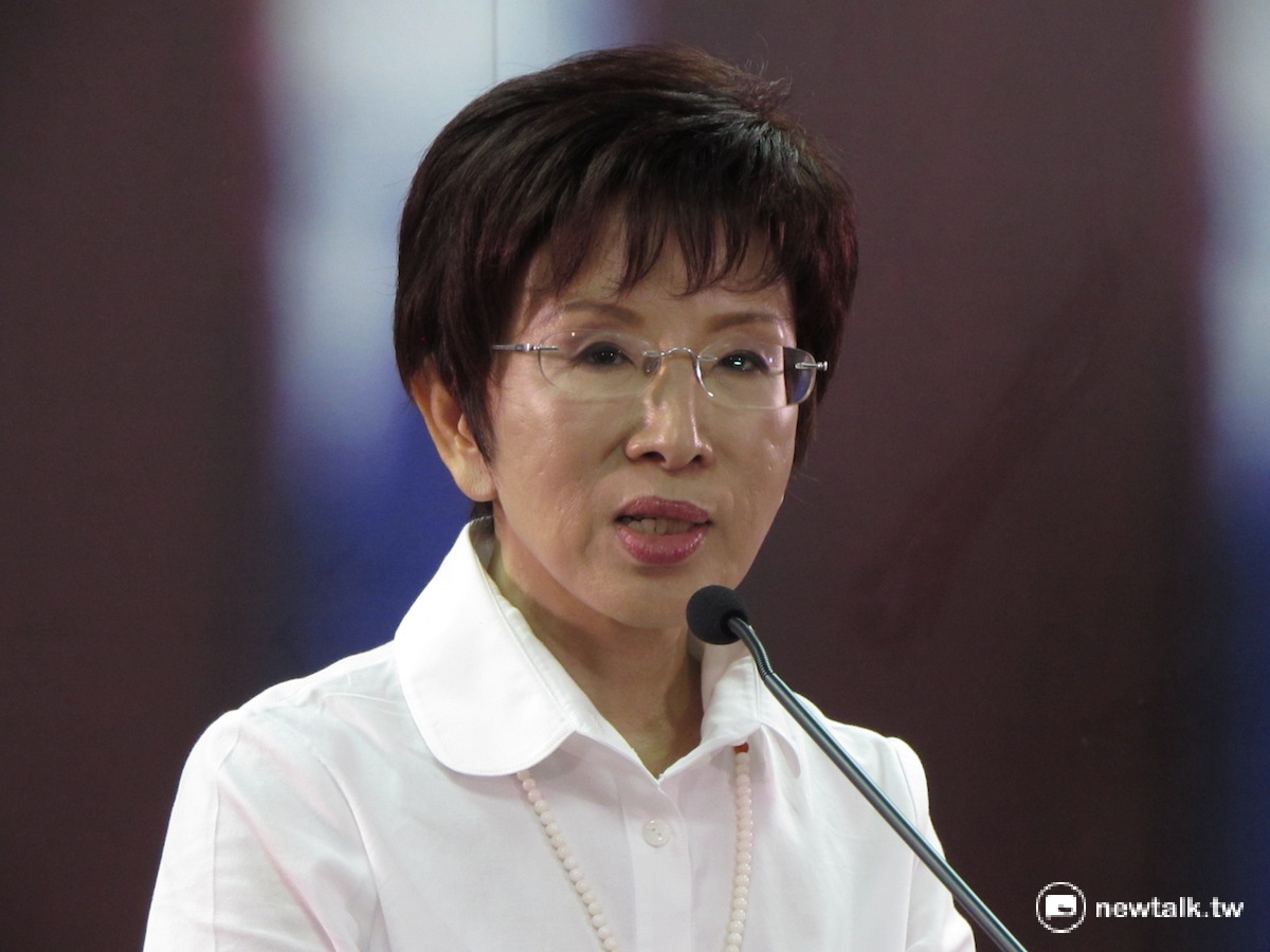 國民黨主席選舉結果出爐！前立法院副院長洪秀柱獲得78829票，得票率56.16%，成功過半，確定當選。 圖：新頭殼資料照片
