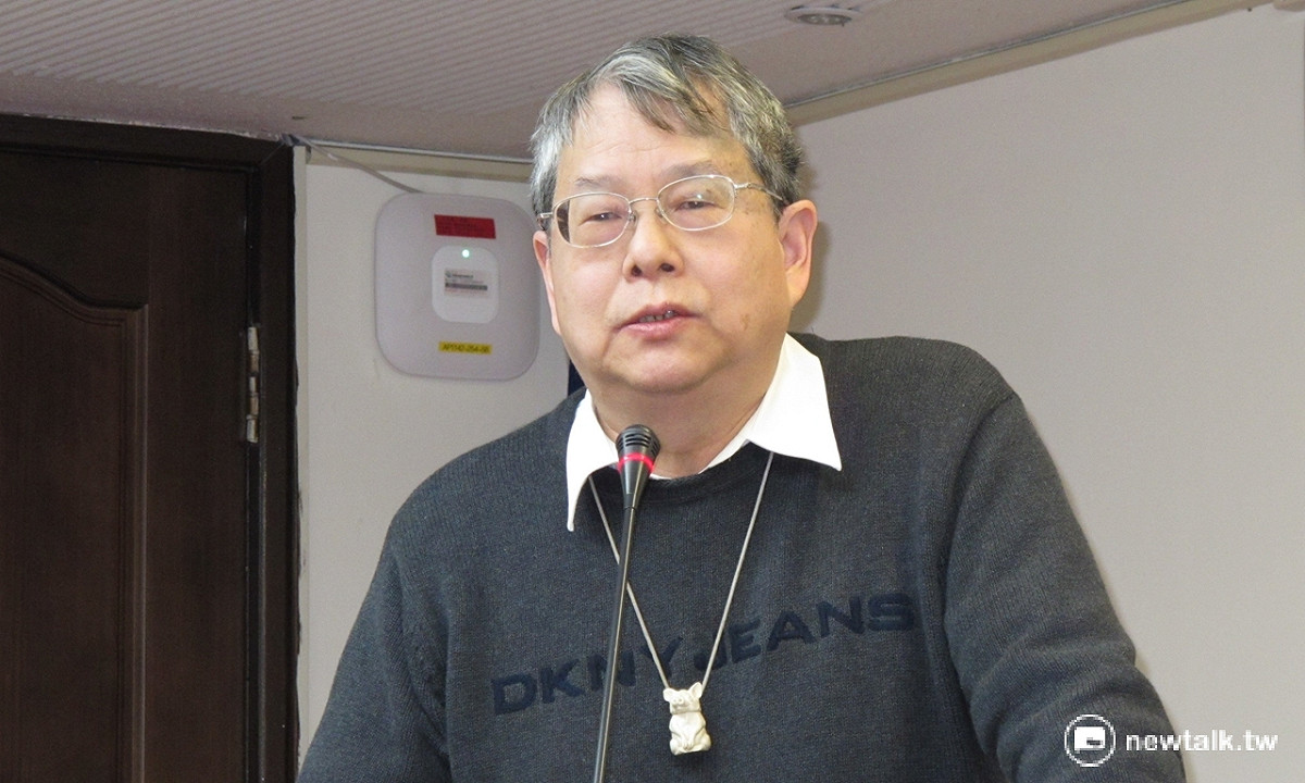 前總統府秘書長陳師孟29日出席「推動平反：轉型正義、政治追殺」記者會。 圖：林朝億/攝