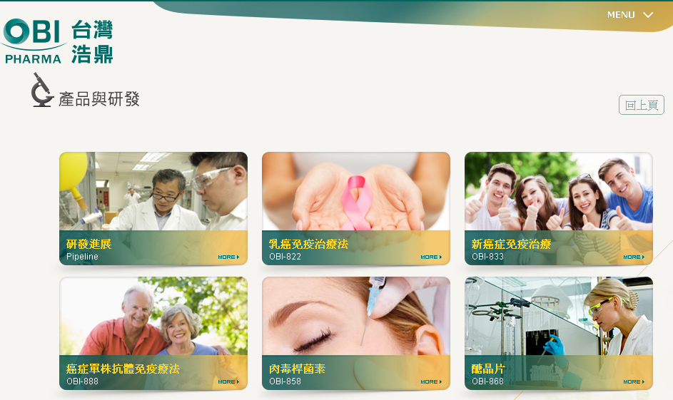 浩鼎生技公司致力新藥開發，卻在近日捲入重重風波。 圖：翻攝浩鼎公司官網