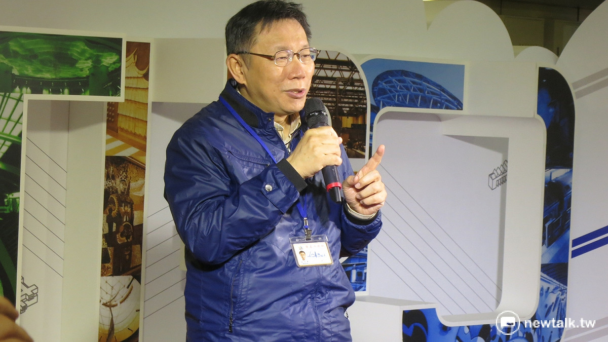 針對政大搖搖哥事件，台北市長柯文哲1日表示，本來是感人故事，卻寫得像遭強迫，似乎意指遭外界過度解讀。 圖：新頭殼資料照片