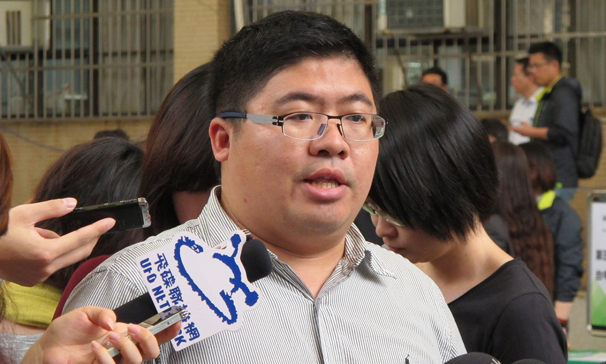民進黨立委蔡易餘9日出席全國黨代表大會時批評高院傳喚阿扁出庭的動作，充滿了挑釁的意義。 圖：林朝億/攝