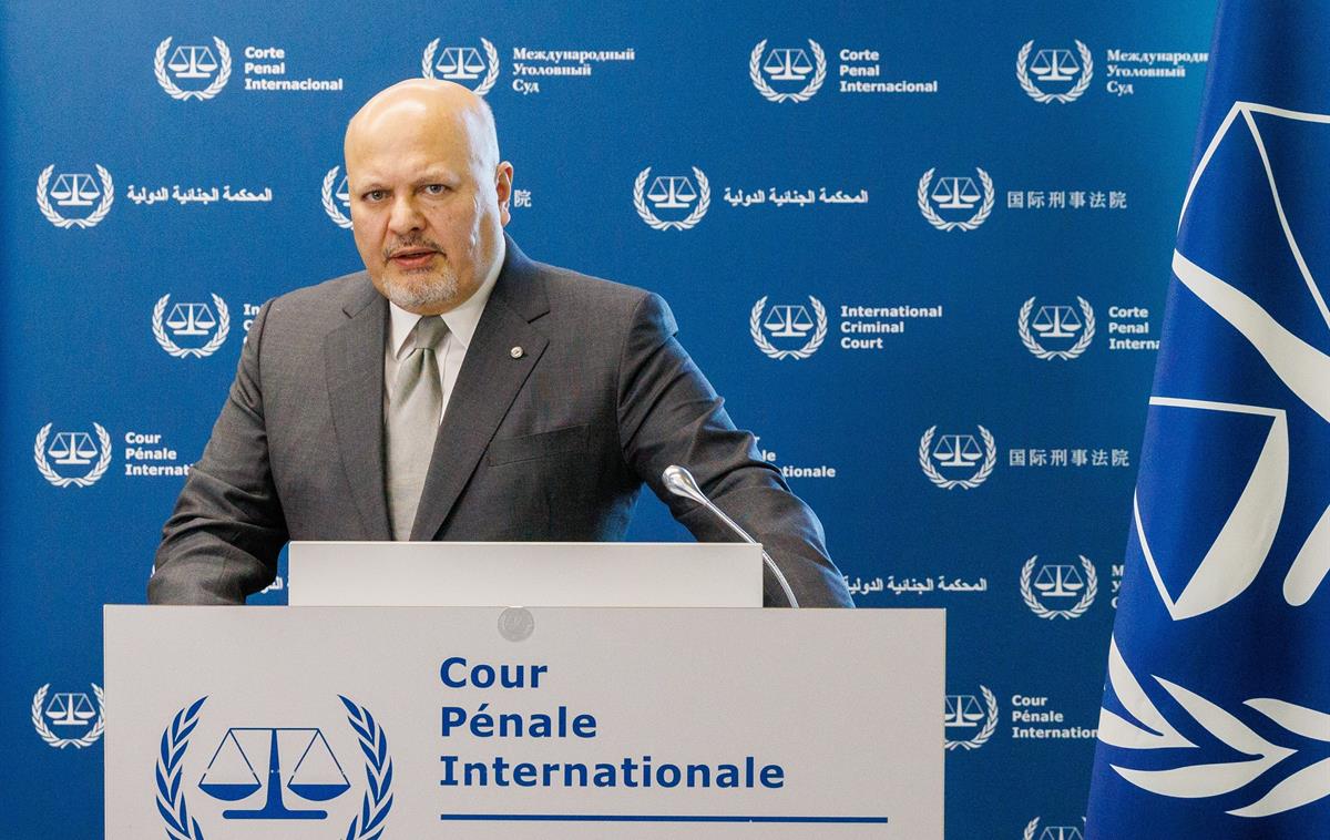 國際刑事法院（ICC）的首席檢察官凱恩（Karim Khan）。 圖：翻攝自國際刑事法院官網