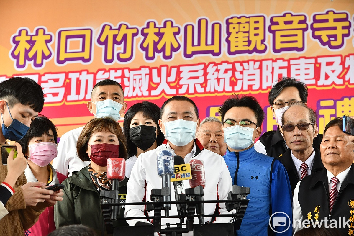 侯友宜希望中央能快速審核淡北道路修正案，儘早讓淡北道路完成。 圖：林昀真／攝