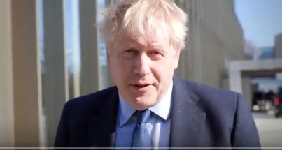 英國首相鮑里斯．強森 ( Boris Johnson）。(資料照) 圖：翻攝自Boris Johnson推特