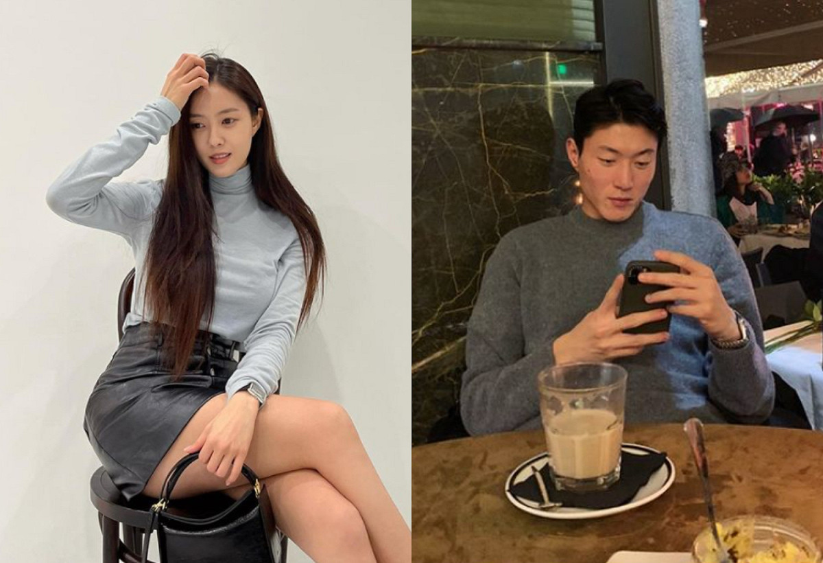 T-ara成員孝敏宣布與小3歲的足球選手黃義助分手。 圖：翻攝自IG/hyominnn、hwang_uijo