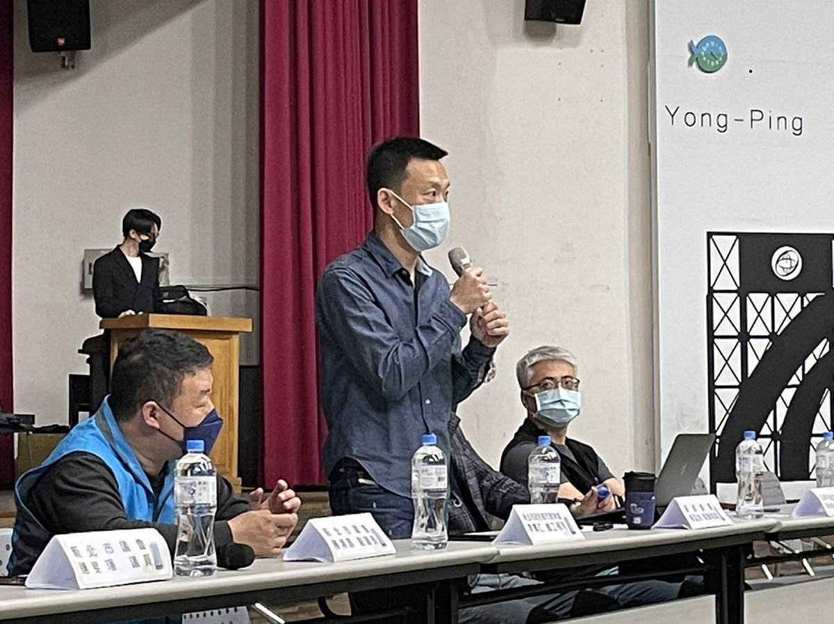 單元7說明會市府都更處代表致詞。 圖：新北市都更處提供