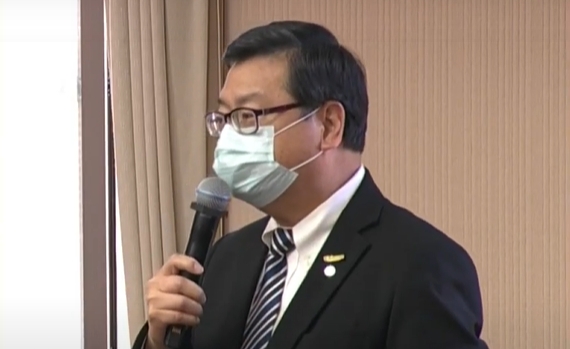 交通部觀光局長張錫聰。 圖：擷取自立法院議事直播