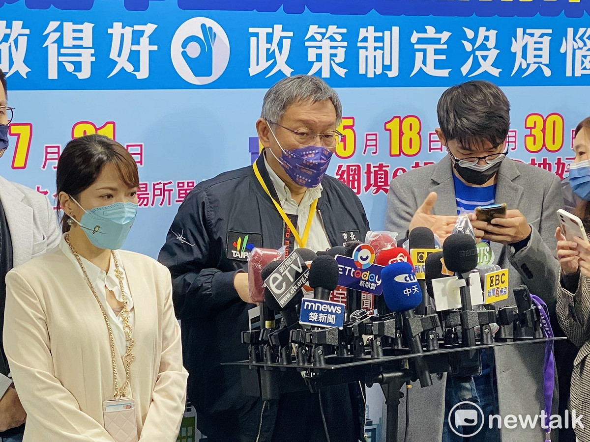 台北市長柯文哲。 圖：周煊惠 / 攝
