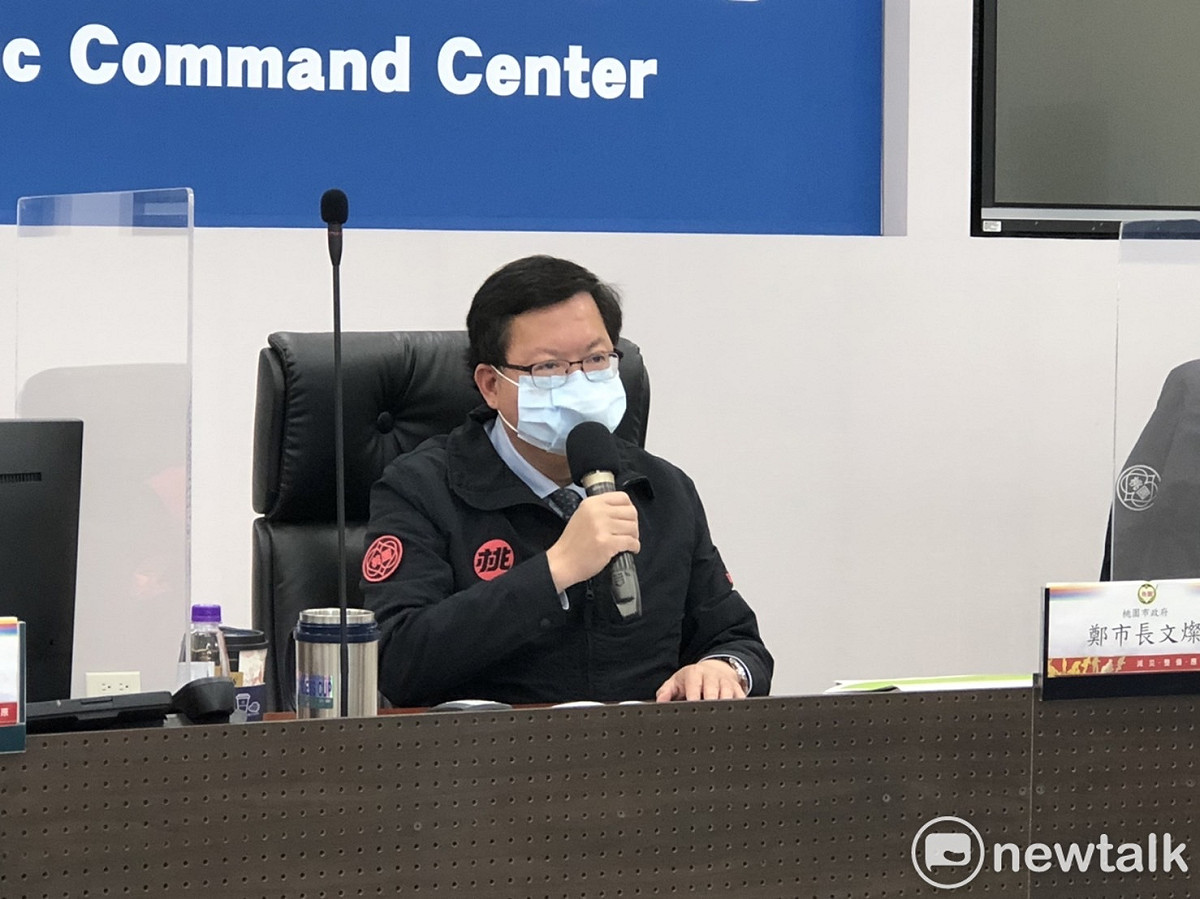 鄭文燦表示，桃園市第二波長者疫苗接種專案將在3/14開打，符合資格者可獲贈700元禮券及桃園好米。 圖：林昀真/攝