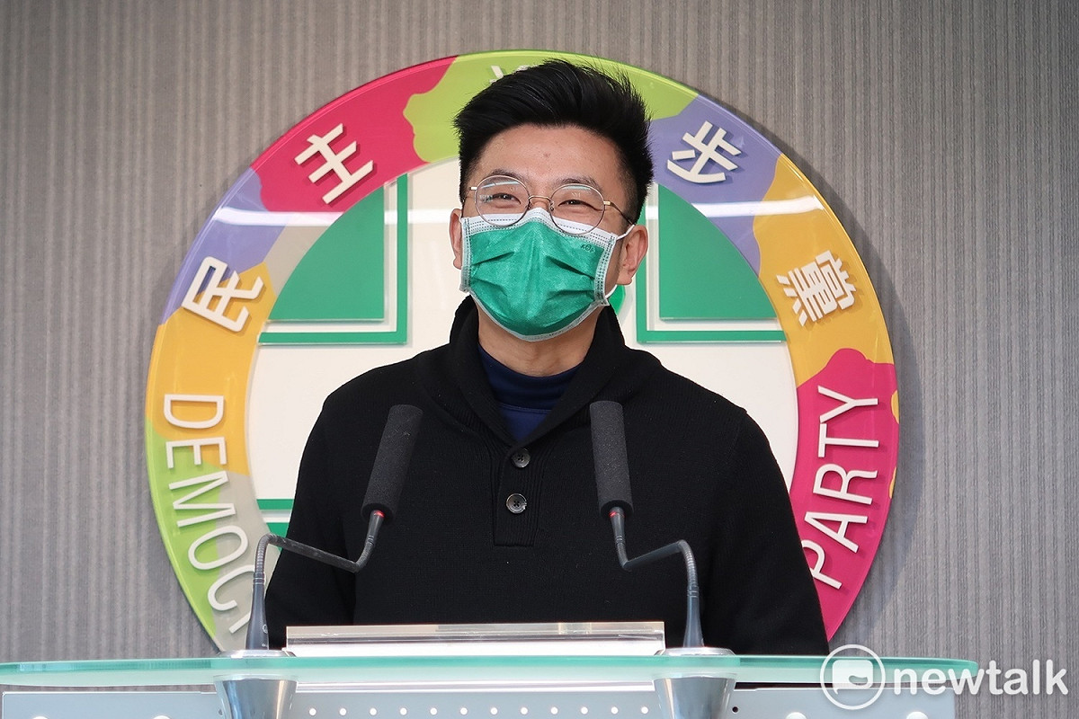 民進黨發言人周江杰 圖：林朝億/攝