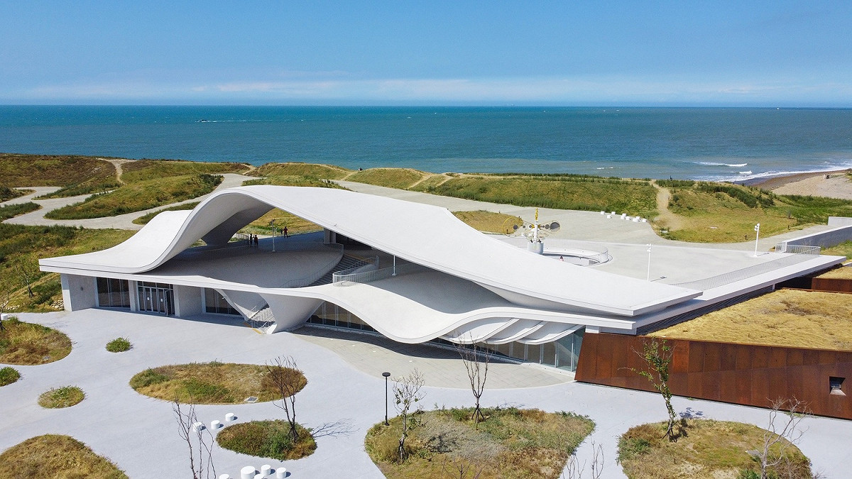 前瞻計畫補助的四大館舍之一「永安海螺文化體驗園區」將於3/19正式開幕。 圖：桃園市政府／提供
